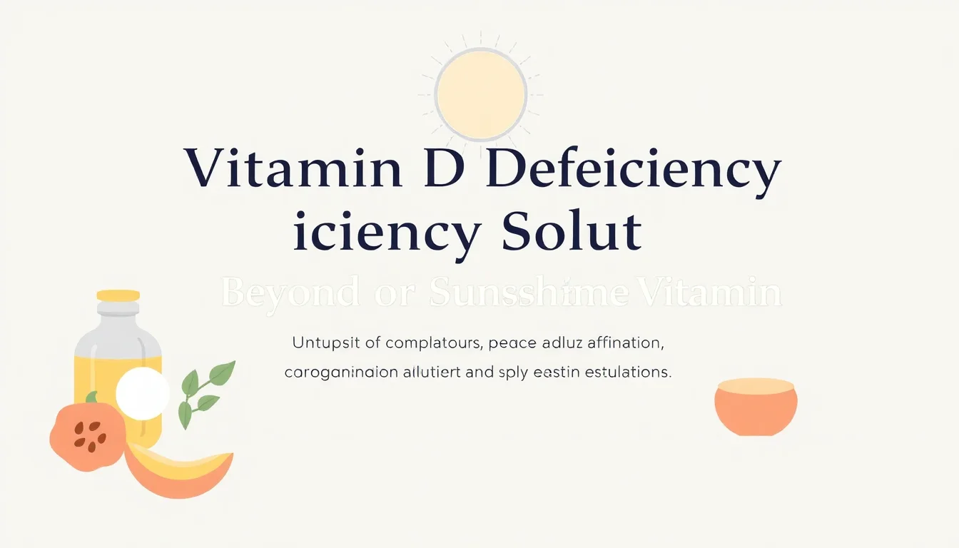 Vitamin D Deficiency Solutions | Vibepedia