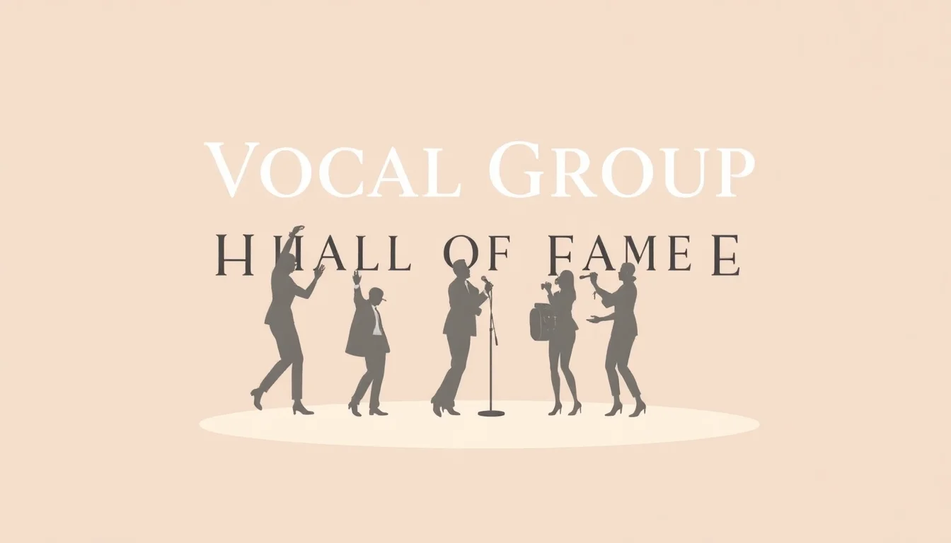 Vocal Group Hall of Fame | Vibepedia