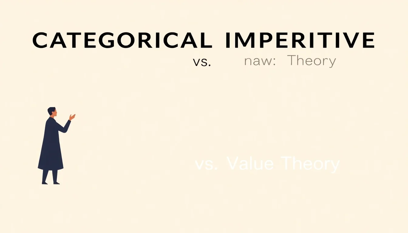Categorical Imperative vs. Value Theory: A Complete Comparison