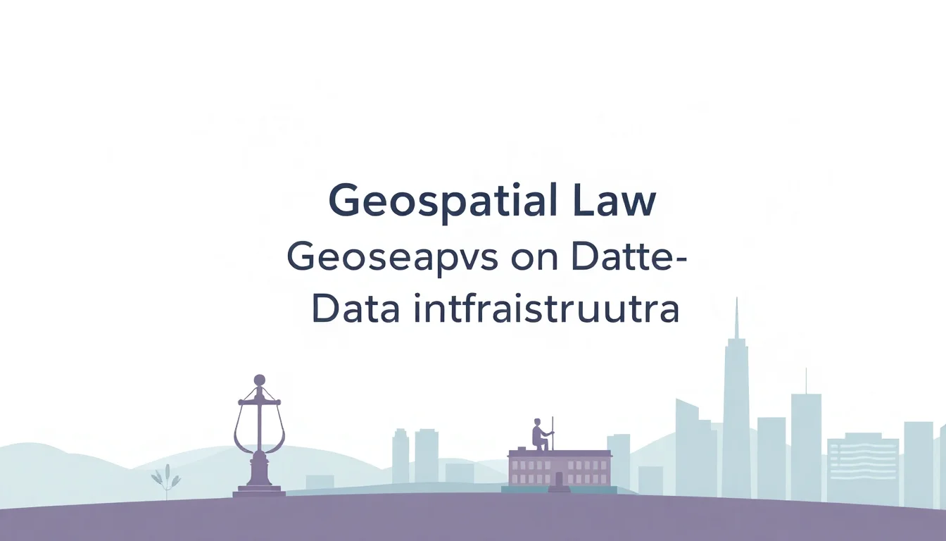 Geospatial Law vs Geospatial Data Infrastructure: Mapping the Future