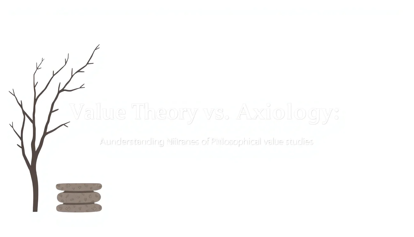 Value Theory vs. Axiology: A Comprehensive Comparison | Vibepedia