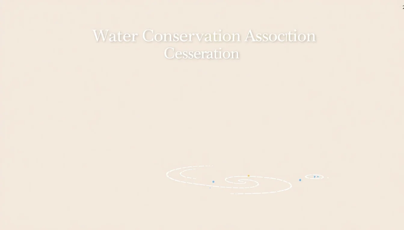 Water Conservation Association | Vibepedia