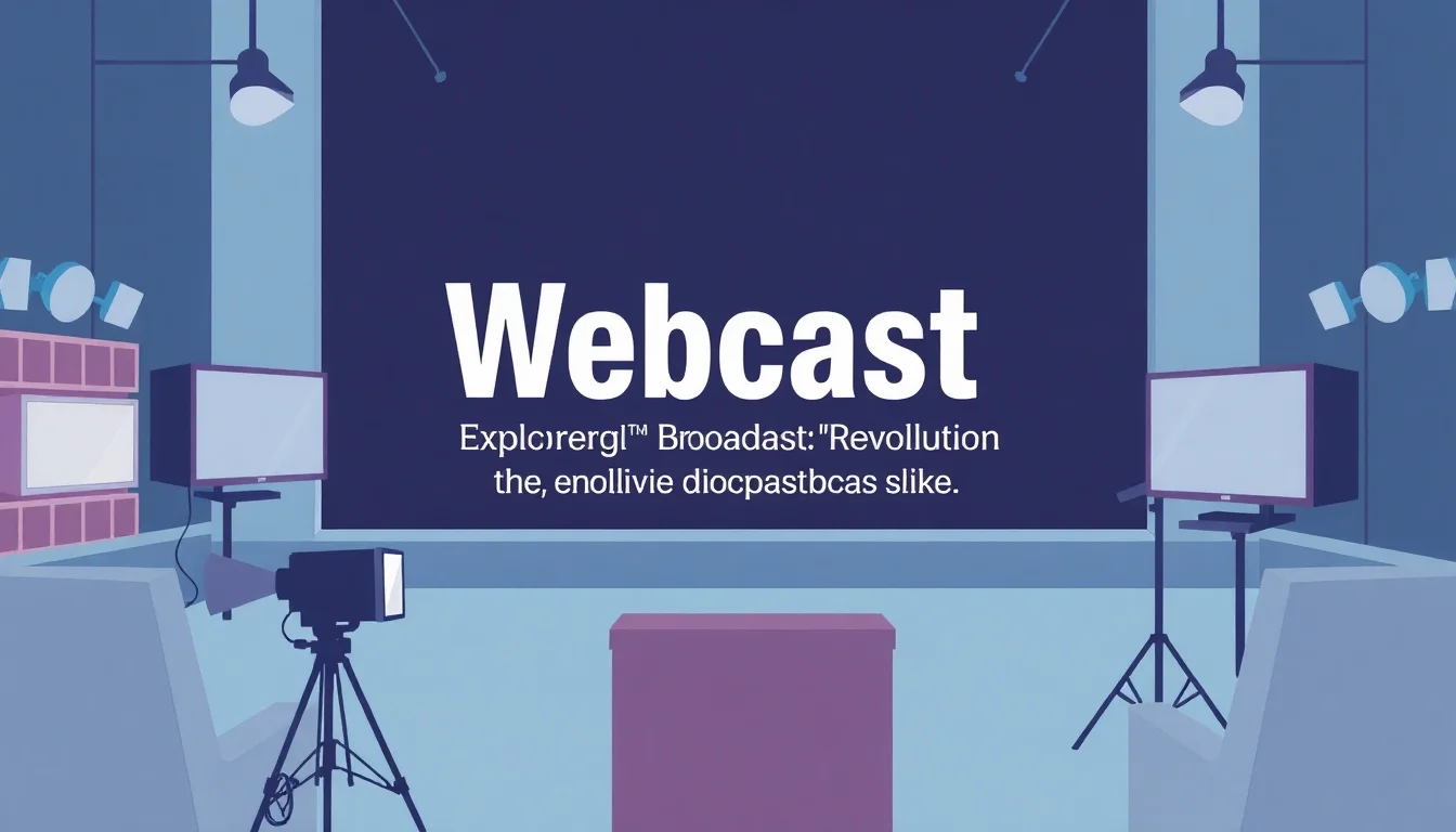 Webcasts: The Digital Broadcast Revolution | Vibepedia