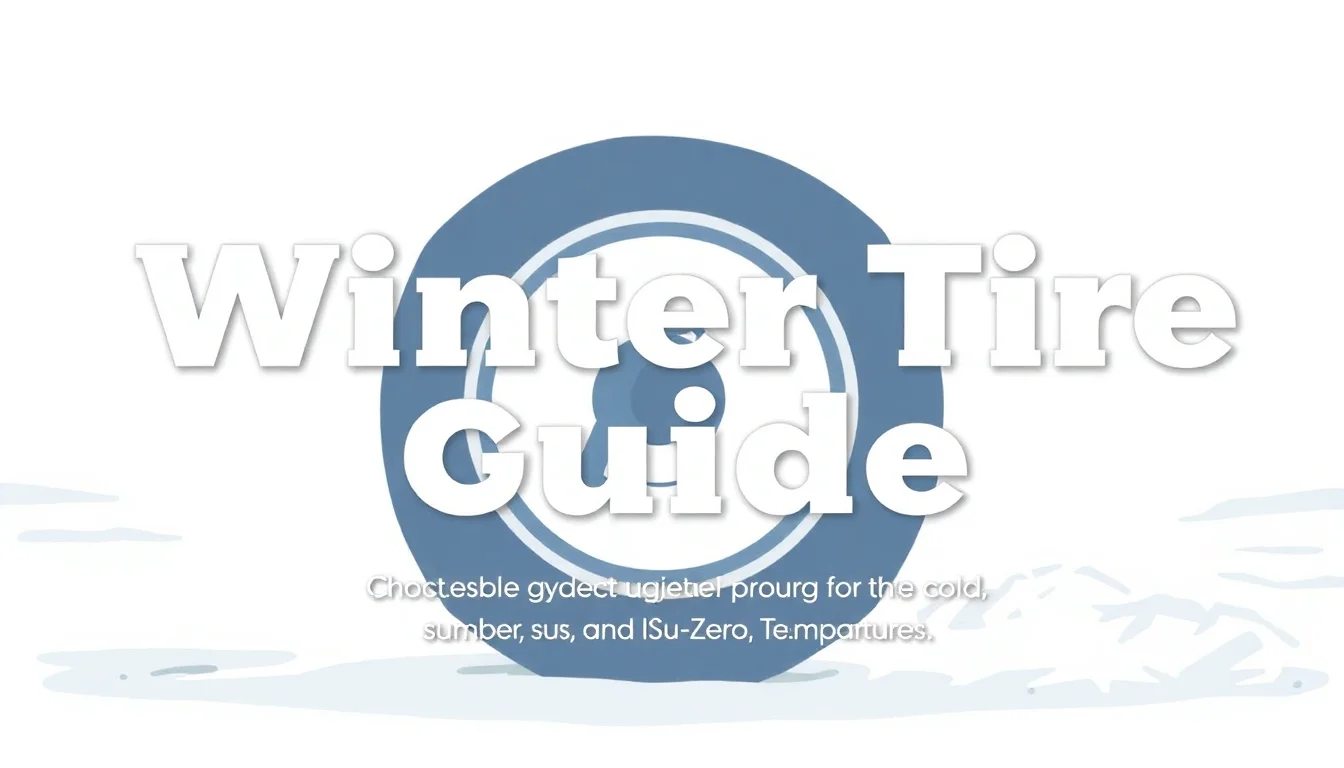 Winter Tire Guide: Navigating the Cold with Confidence